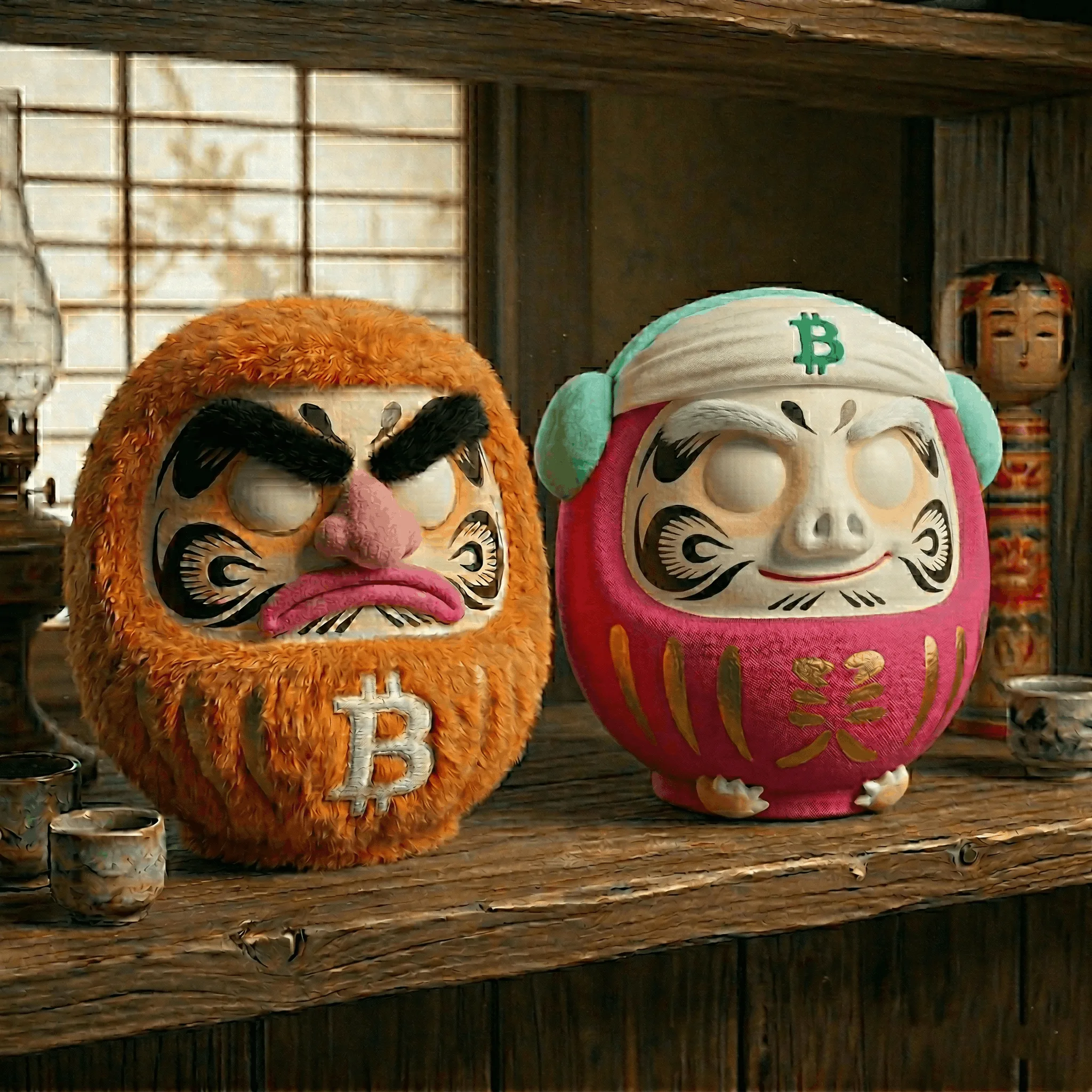 ビットコインだるま by もやしししゃも