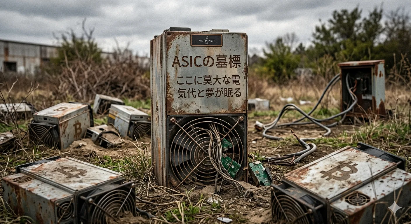 ASIC墓石 by garataga088