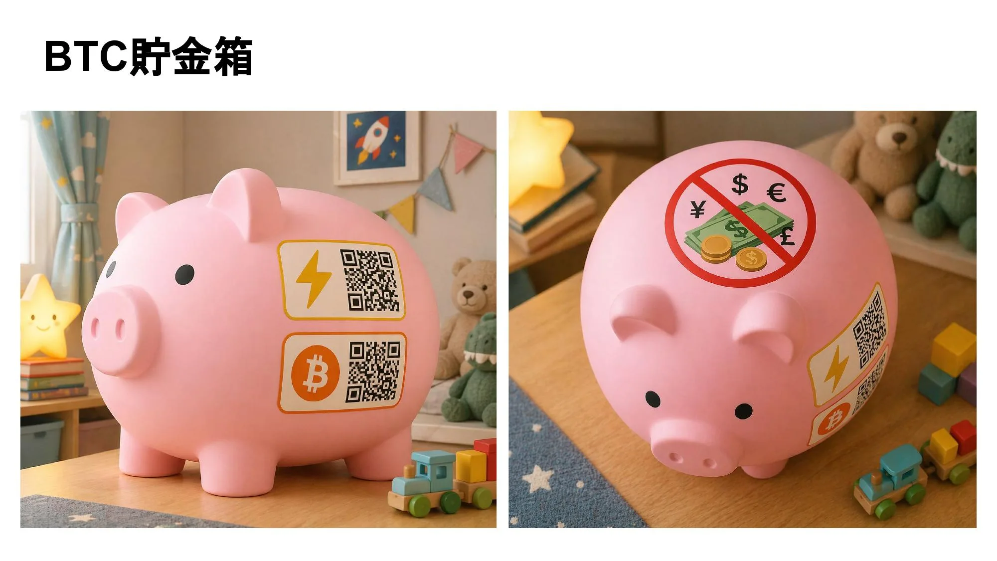 BTC貯金箱 by yutaro