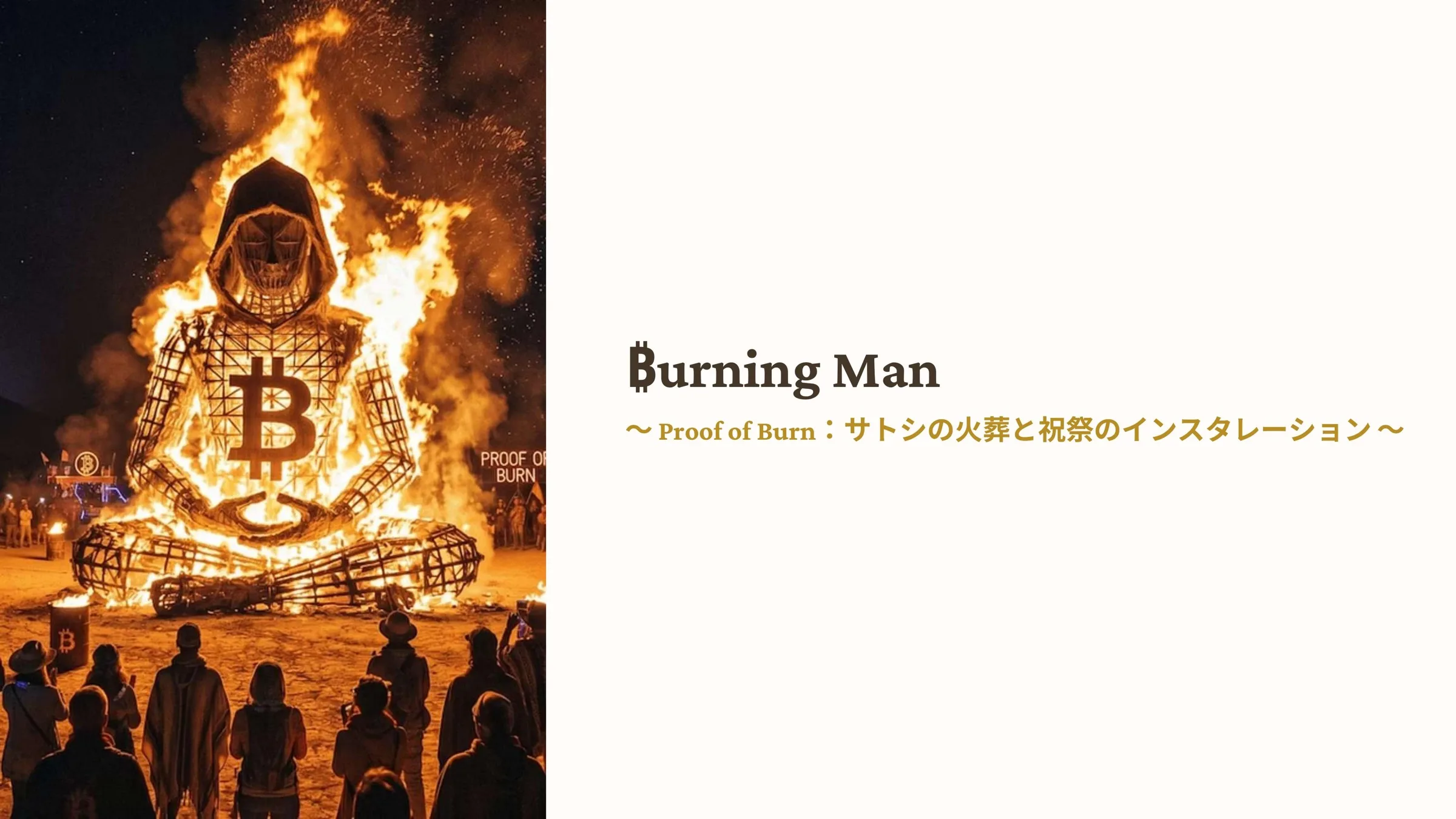 Proof of Burn 火祭り by ヘリテージ